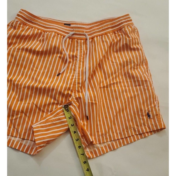 POLO BY RALPH LAUREN Swimwear Men's XXL Shorts Beach Mesh Lined Pinstriped - Picture 11 of 13